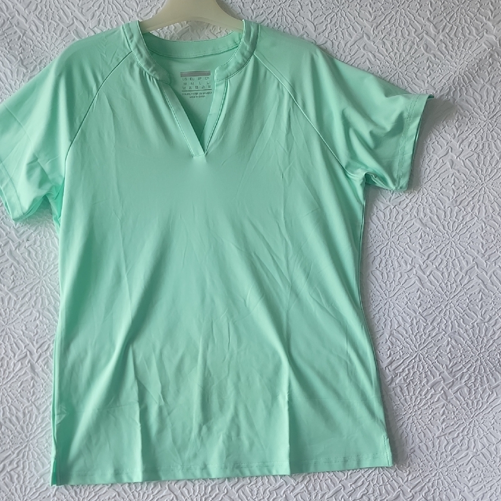 Mint Green Women's Short Sleeve Top